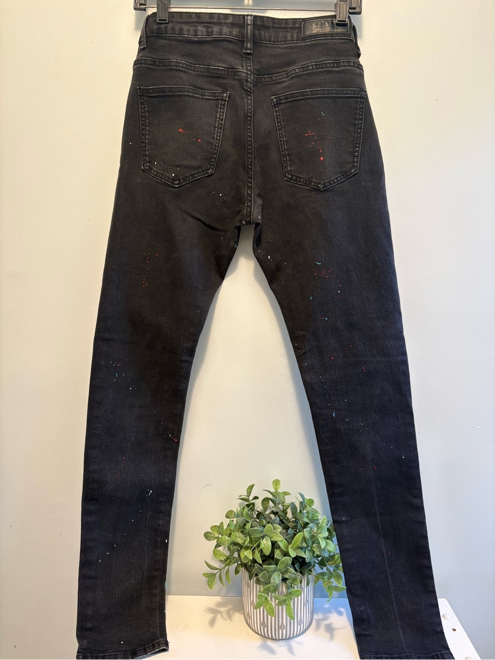 Karter Paint-Splatter Slim Jeans - Picture 4 of 5